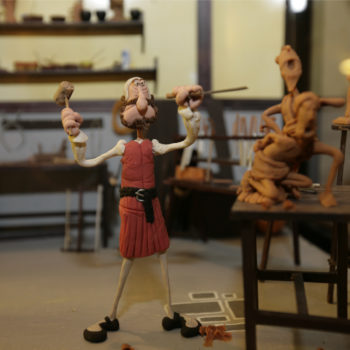 Escena de plastihistoria